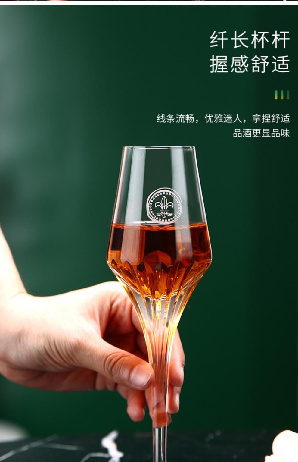 官方旗舰路易十三水晶杯之礼赞水晶干邑杯白兰地高脚威士忌闻香杯礼盒