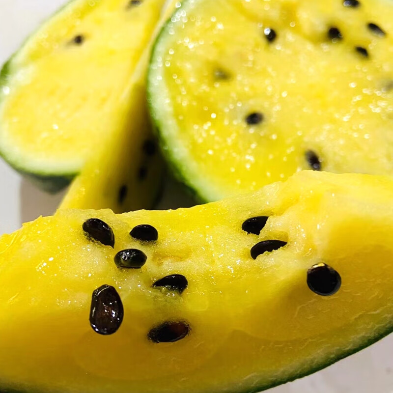 匠心极匠爆冰淇淋西瓜特小凤黄心黄壤新鲜水果薄皮脆甜孕妇水果1000g