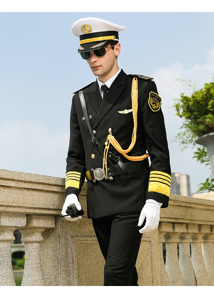 形象岗保安服物业礼宾服新款保安制服套装房产售楼部制服礼兵工作服