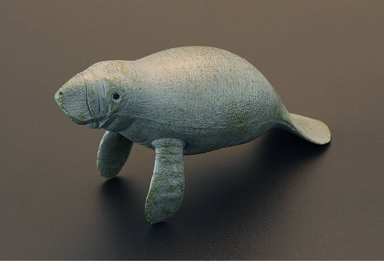 实心儿童仿真动物玩具模型 海象 海豹 海牛 儒艮 鳍足认知礼物摆件