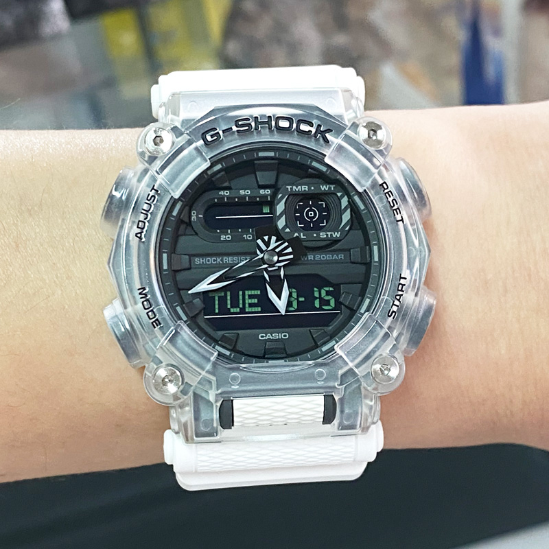 casio卡西欧 海外代购运动防水男士双显手表ga-900ts-4a/6a/vb-1/gc