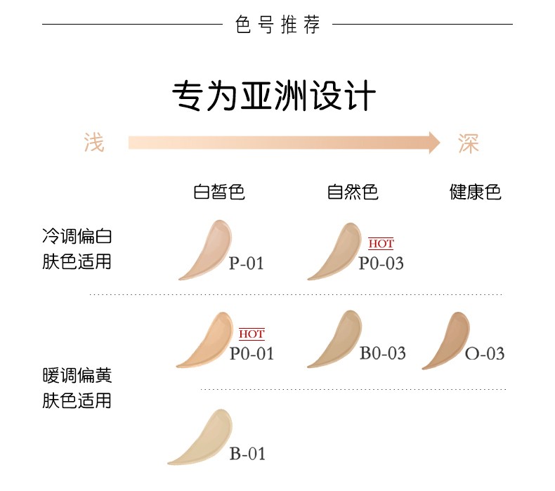 兰蔻（LANCOME） 持妆轻透粉底液 化妆品 隔离轻薄持久遮瑕送女友 PO-01 30ml