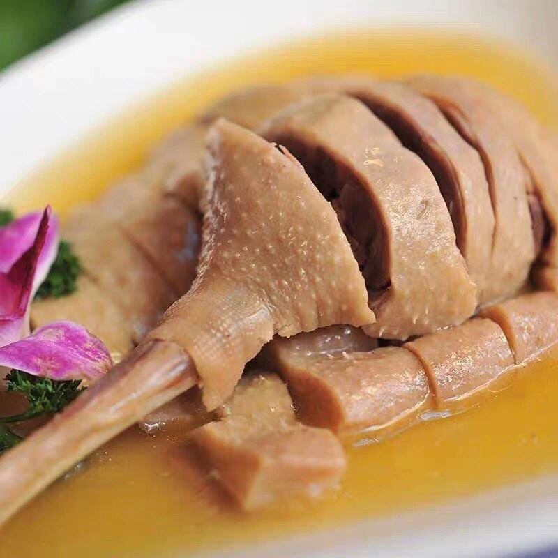 李家亭 正宗熟食熏烧鹅 盐水鹅 卤鹅 老鹅卤味传承 兴化卤味 半只750g