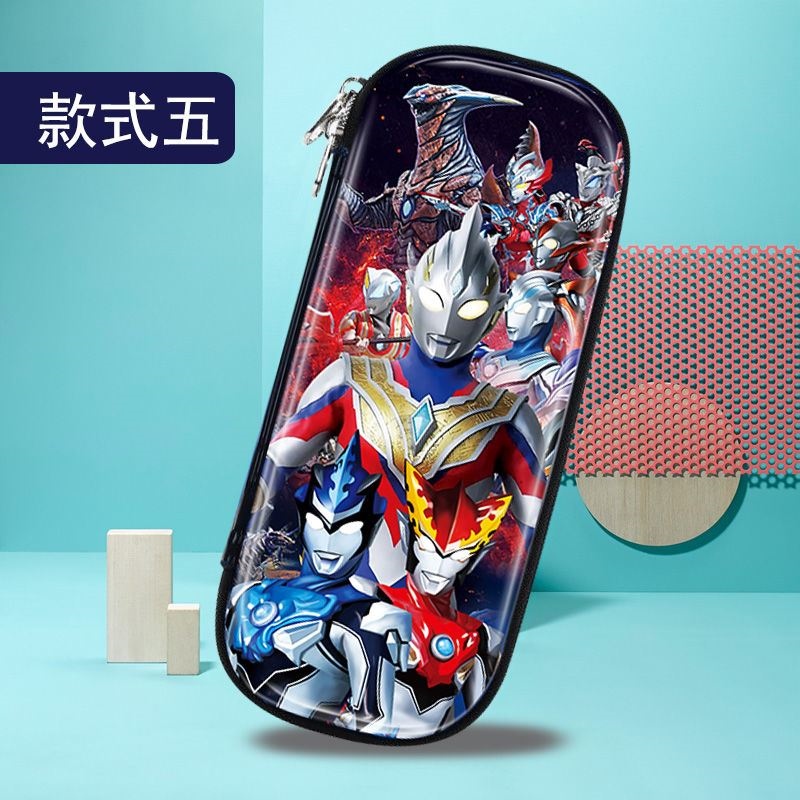 2022新款奥特曼学生文具盒奥特曼文具盒泽塔塞罗新生代奥特曼超人笔袋