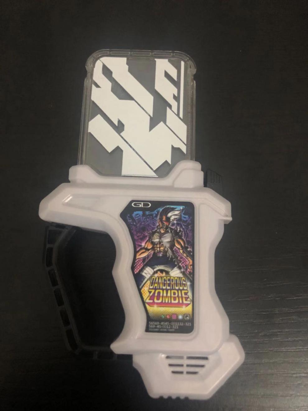 bandai/万代 dx假面骑士exaid腰带卡带心跳危机圣遗龙骑猎人僵尸虾饺