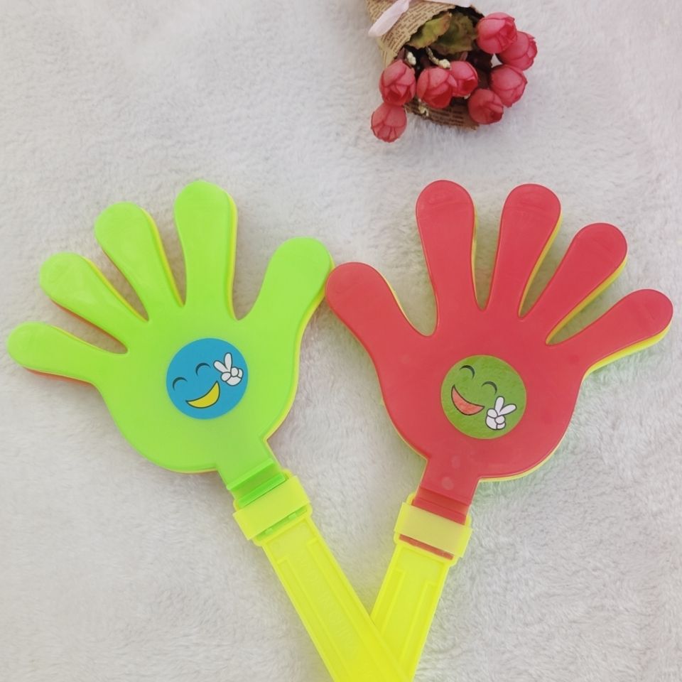 鼓掌拍手器加厚30cm大号小手拍拍玩具巴掌拍塑料手掌拍掌拍 24厘米情