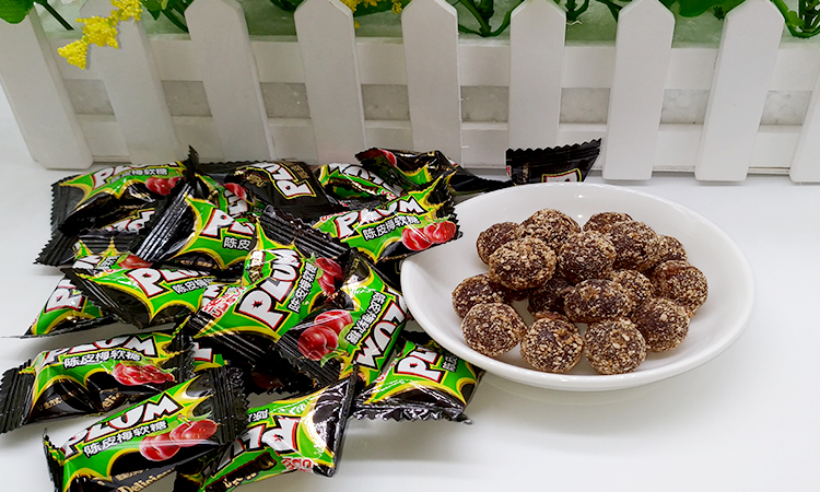 黎祥陈皮话梅软糖结婚喜糖酸糖散装称重休闲零食小吃糖果陈皮软糖1000