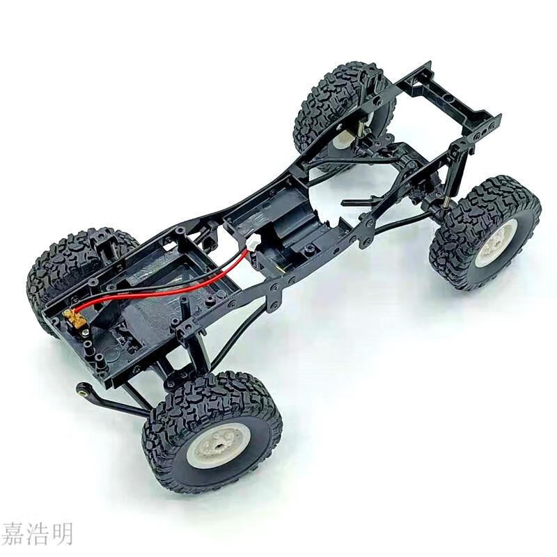 遥控车diy套件成人顽皮龙皮卡遥控车c24配件全比例rc改装金属传动轴