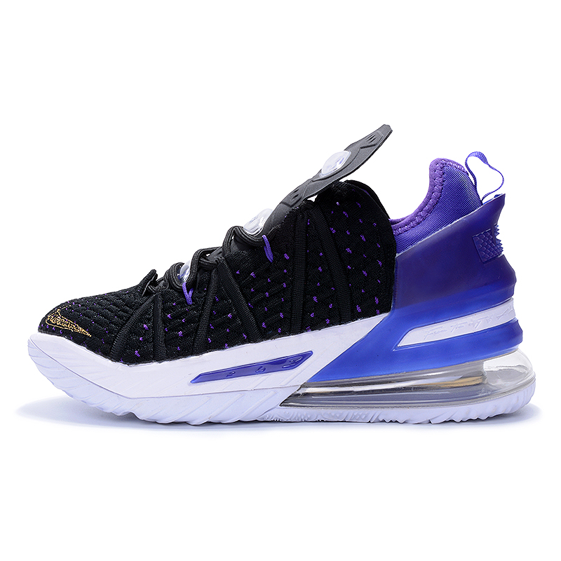 男冰蓝冰淇淋全明星高帮实战球鞋飞织战靴运动鞋詹姆斯18冰蓝冰淇淋39