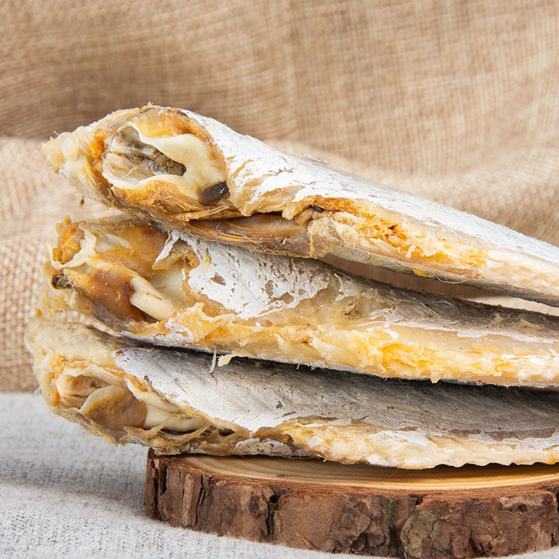 咸鱼目肉鱼剥皮鱼干干海货大眼鱼红目鲢昌隆福记 大号 250克少量装