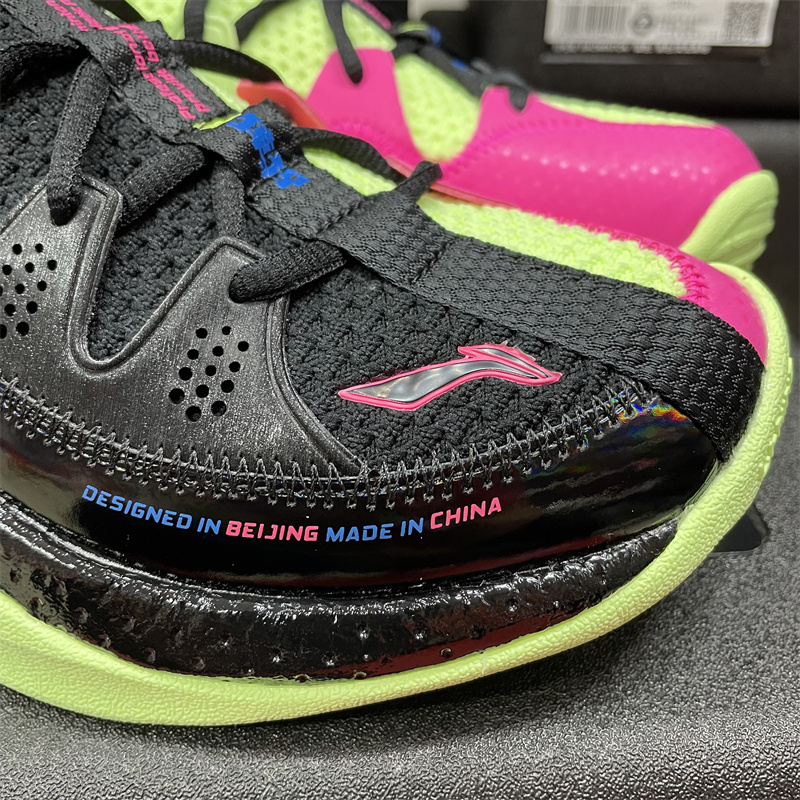 李宁羽毛球鞋男鞋女鞋夏季新款战戟3透气防滑运动鞋轻训练鞋标准白41