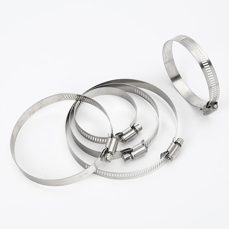 60304不锈钢卡箍喉箍管夹抱箍圈水管管箍卡扣箍管卡支架中美式锁紧