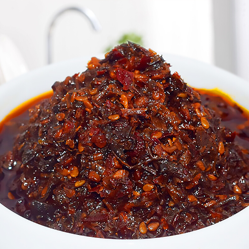 凤芽芽菜酱香椿灰灰菜芽菜酱拌饭拌面拌菜喝粥下饭 凤椒辣椒酱220g