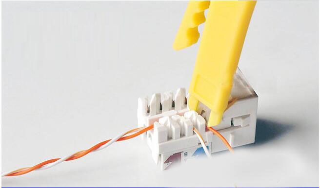 网线电话线剥线刀打线工具剥线器网线卡线刀电话线打线刀拨线刀【图片