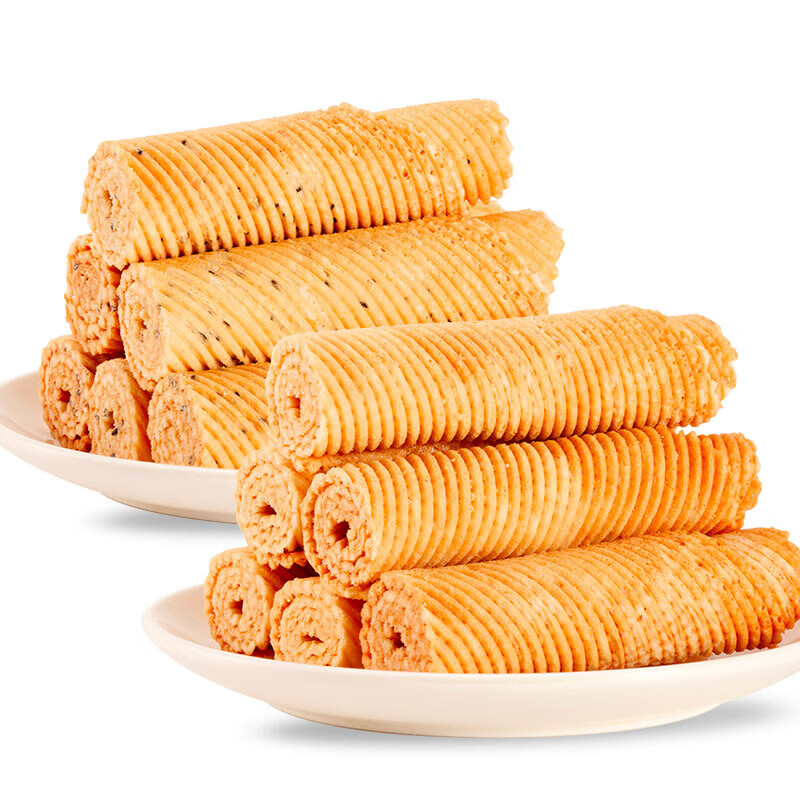 森林乐舞鸡蛋卷传统手工老蛋卷蛋卷酥脆皮蛋卷早餐饼干整箱零食 黑