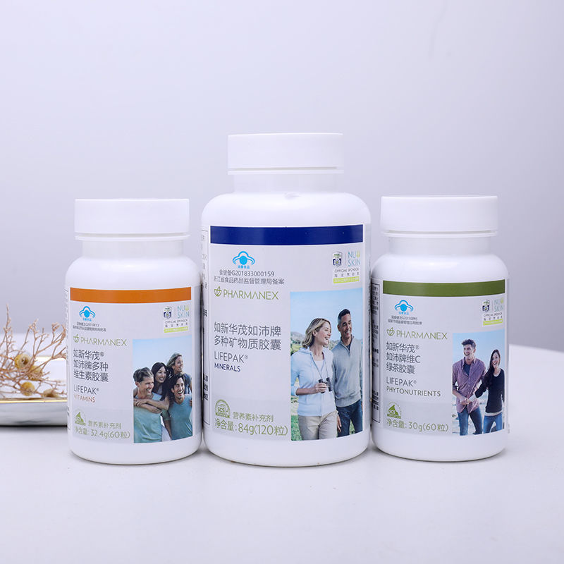 如新华茂牌如沛胶囊如新国产nuskin品补充营养 0.