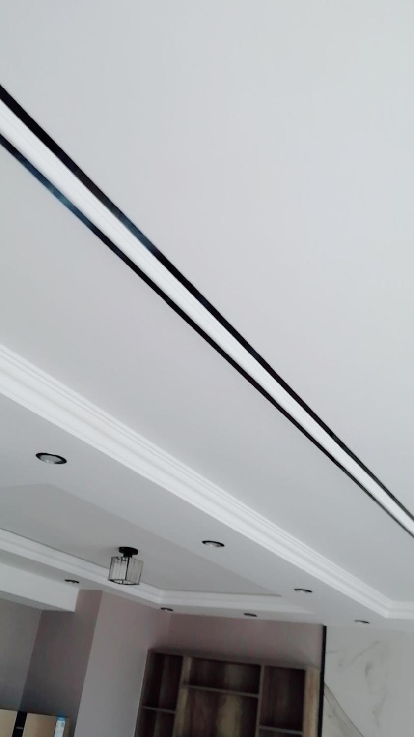 带背胶平板黑钛金不锈钢装饰条一字型吊顶电视背景墙收边条玫瑰金镜面