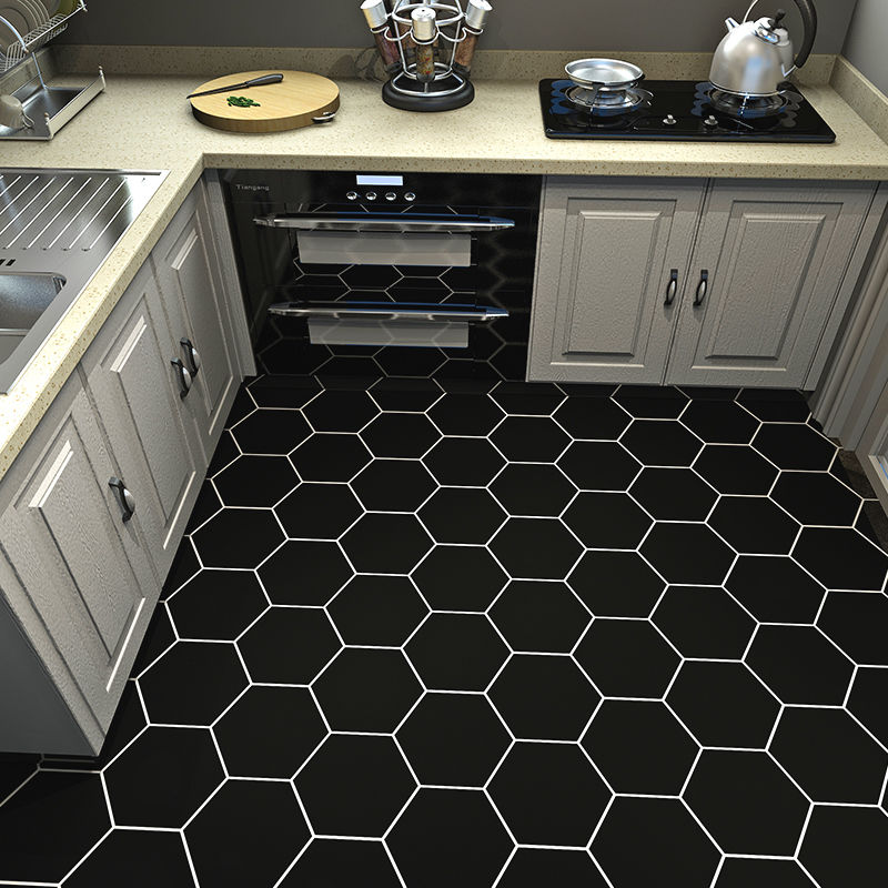 地板革地板贴自粘加厚耐磨厨房自贴地板贴纸浴室卫生间自粘贴厕所防滑