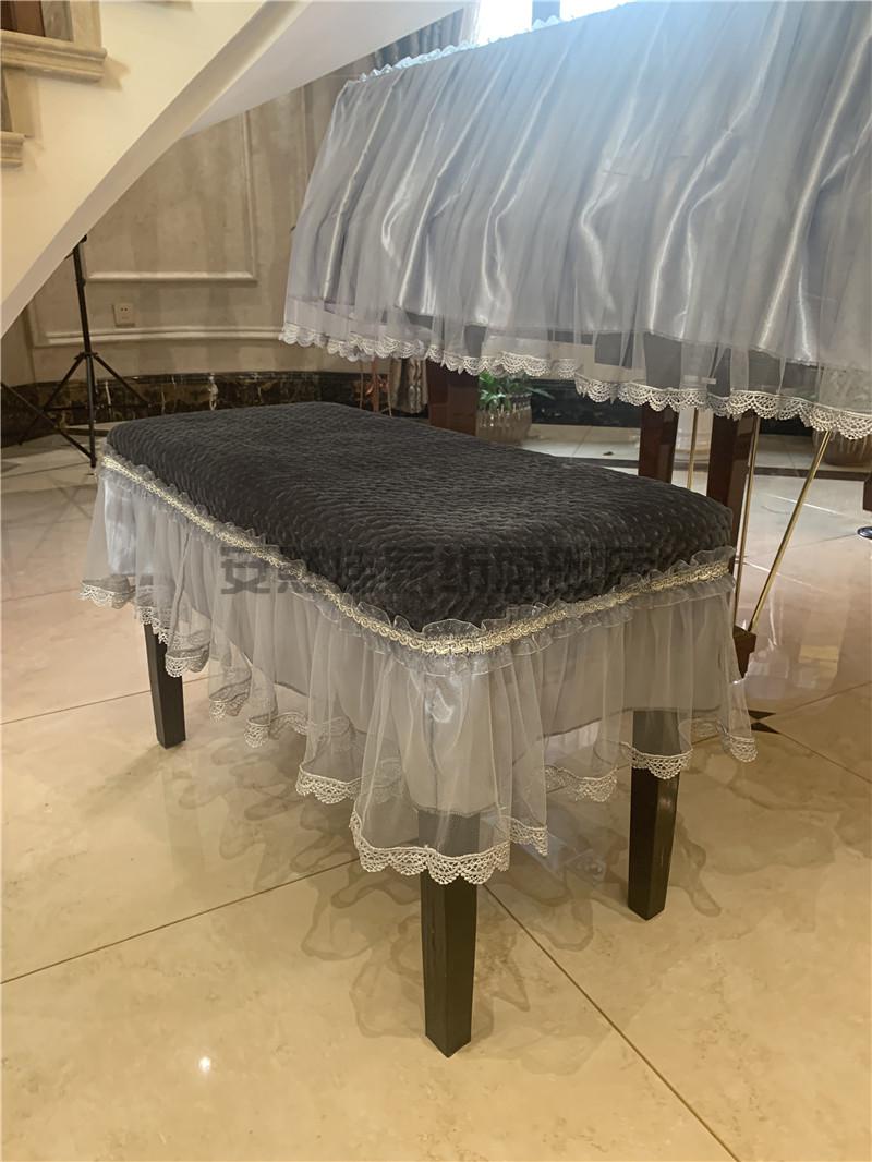 三角钢琴的盖布琴罩遮阳防尘双层加厚浪漫三角钢琴防尘罩单双人钢琴罩