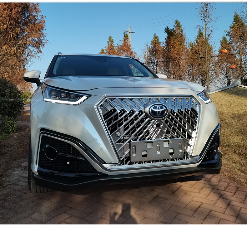 22款汉兰达大包围改装前后杠专用汉兰达铂金套件保险杠外观配件 电镀