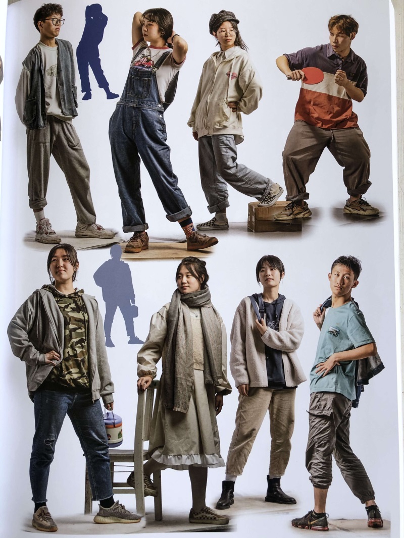 《【正版现货】强化联考人物速写照片2022教学基础五官单人动态组合站