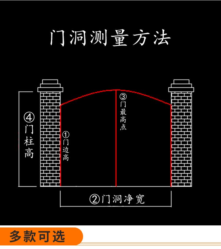 铁艺别墅大门户外铁艺门对开门乡村双开门围墙院子庭院铁大门款二平方