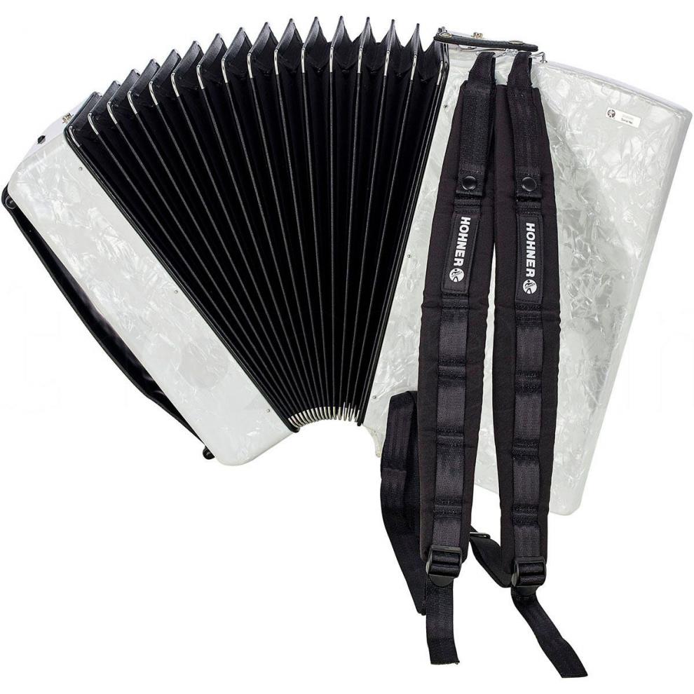 全新hohner德国霍纳牌手风琴三排簧96 演奏手风琴键盘乐器定制款