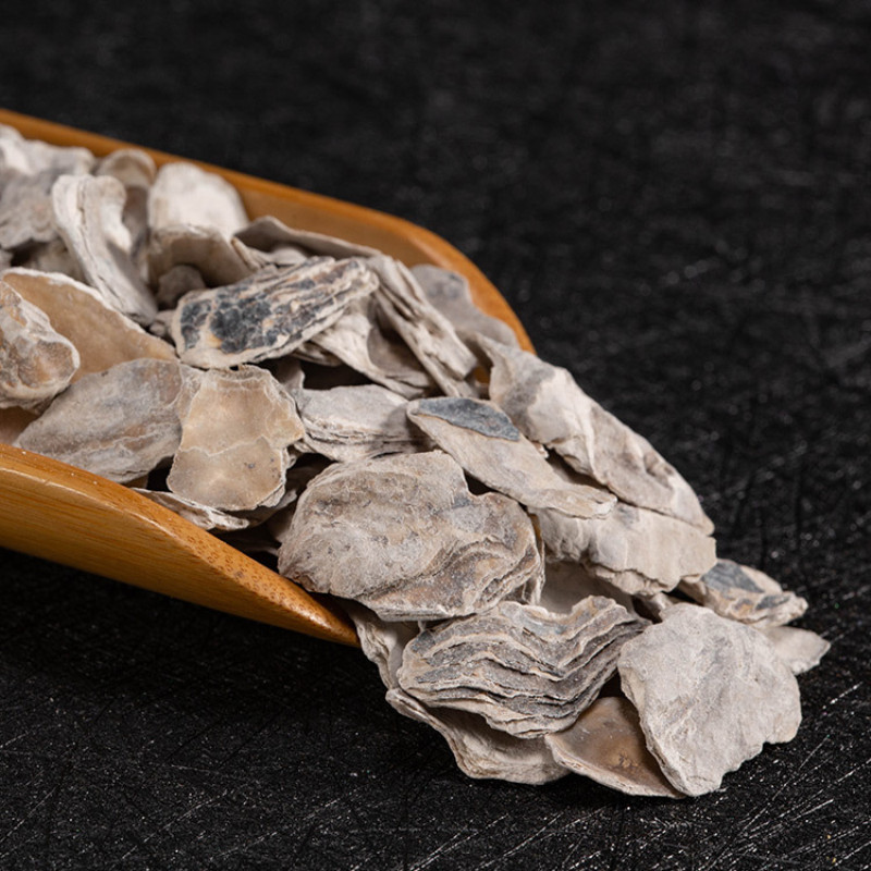 北京野生煅牡蛎中药材500g克 牡蛎牡蛎壳牡蛎片 可磨煅牡蛎粉【图片