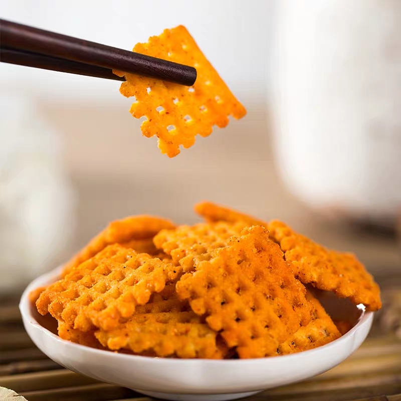 天香坊 吊炉锅巴105g*5袋烧烤味老式网红零食怀旧陕西特产 吊炉锅巴