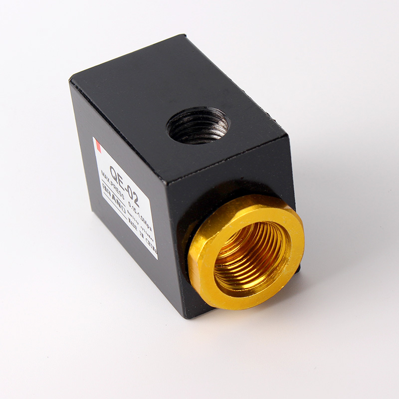 快排阀全套气动快速排气阀qe01qe02qe03qe04气缸放气急排阀qe02