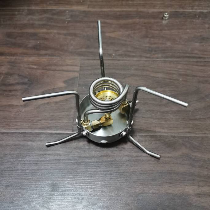 户外酒精炉支架 增压大顺酒精汽化炉煮茶器户外火锅便捷收纳含支架