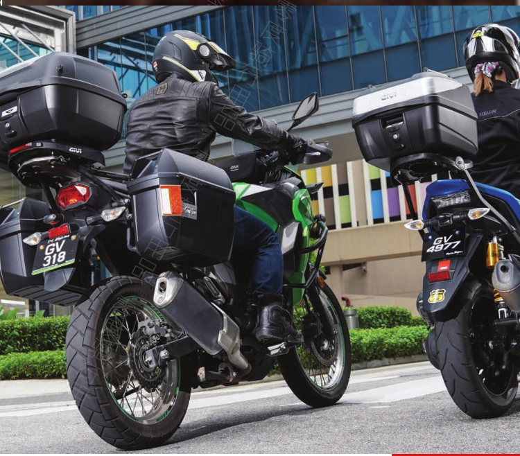 givi尾箱适用于进口givi摩托车尾箱川崎异兽巡弋z300 400gt巧格裂行