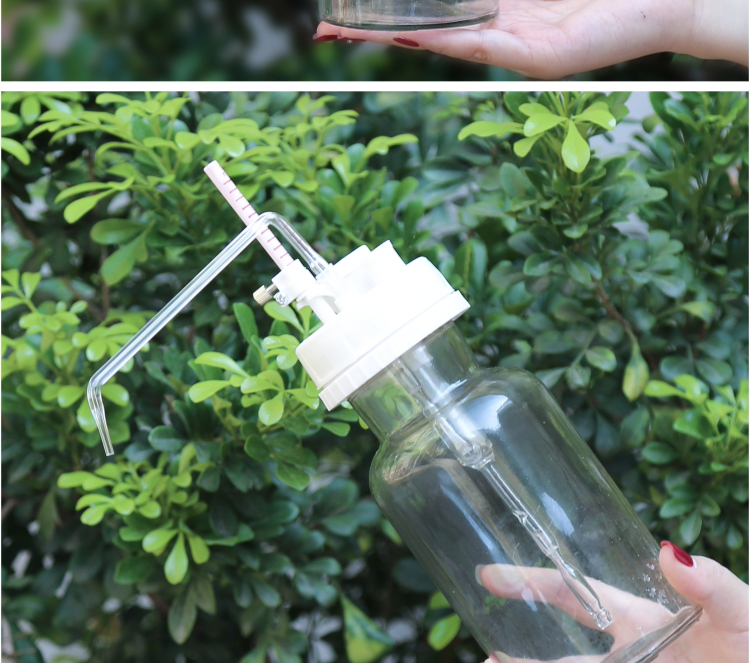 求精定量加液器500ml1000ml手动定量可调式ⅠⅡⅢ型玻璃加液瓶5ml3