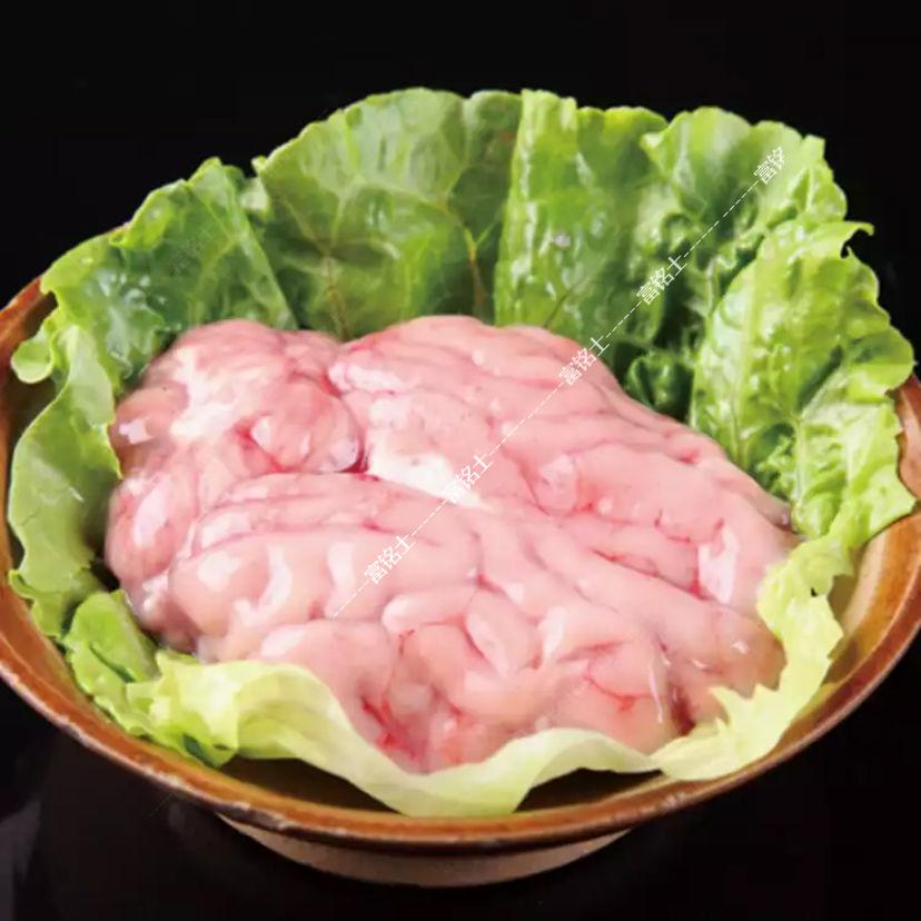 新鲜猪脑 8副装 大猪脑花 生猪脑子 生鲜猪脑髓 富铭士 16副装【图片