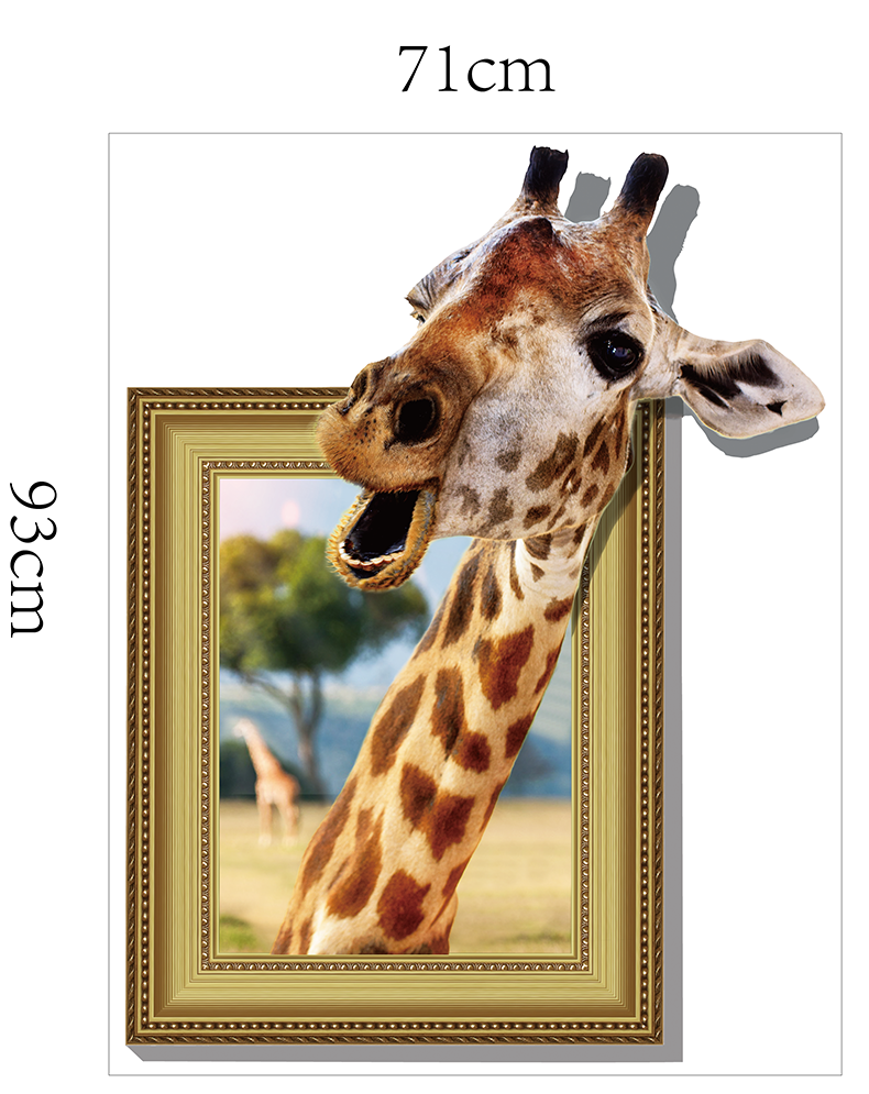 贴天花板贴卧室客厅浴室卫生间平面墙贴纸贴花防水北极象b52sk7019d