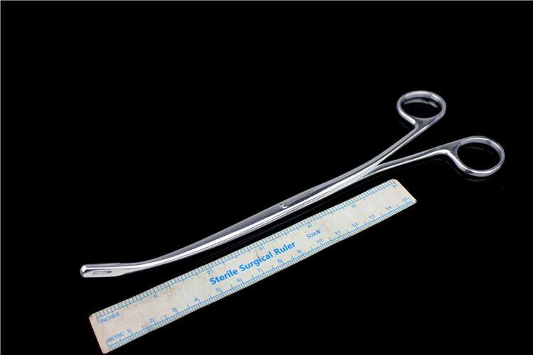 上海医疗器械厂 jz 金钟 肝胆外科手术器械 医用 取石钳 胆道 胆管