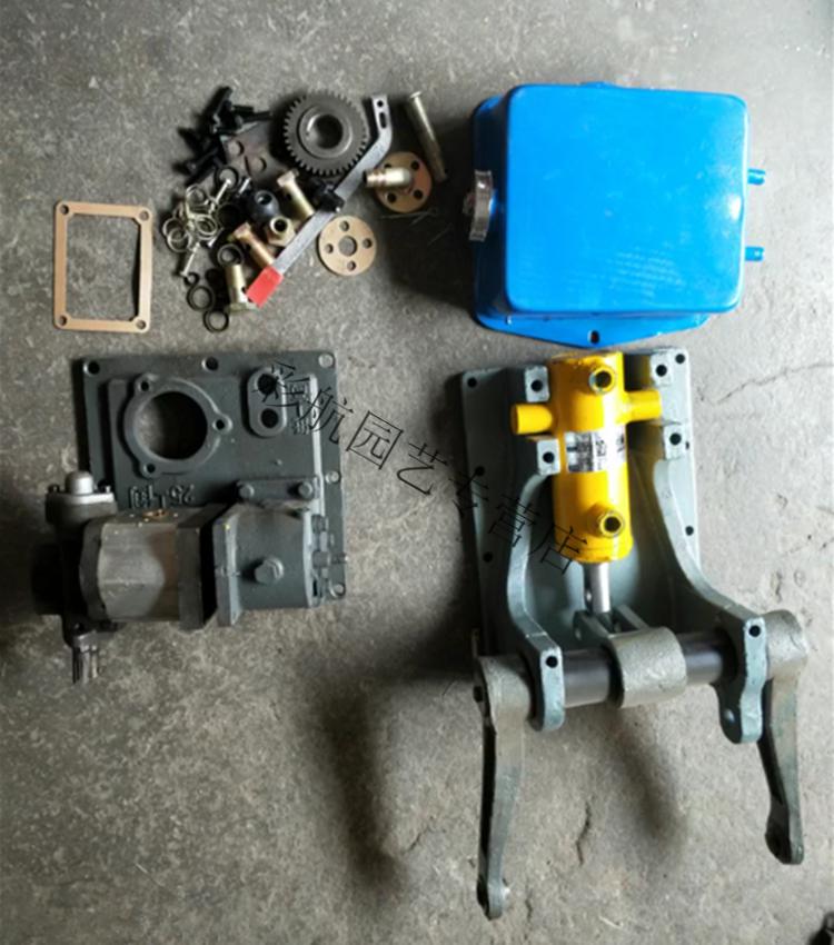 农用四轮拖拉机牛头改装顶式液压悬挂升降器单双油缸提升器齿轮泵齿轮