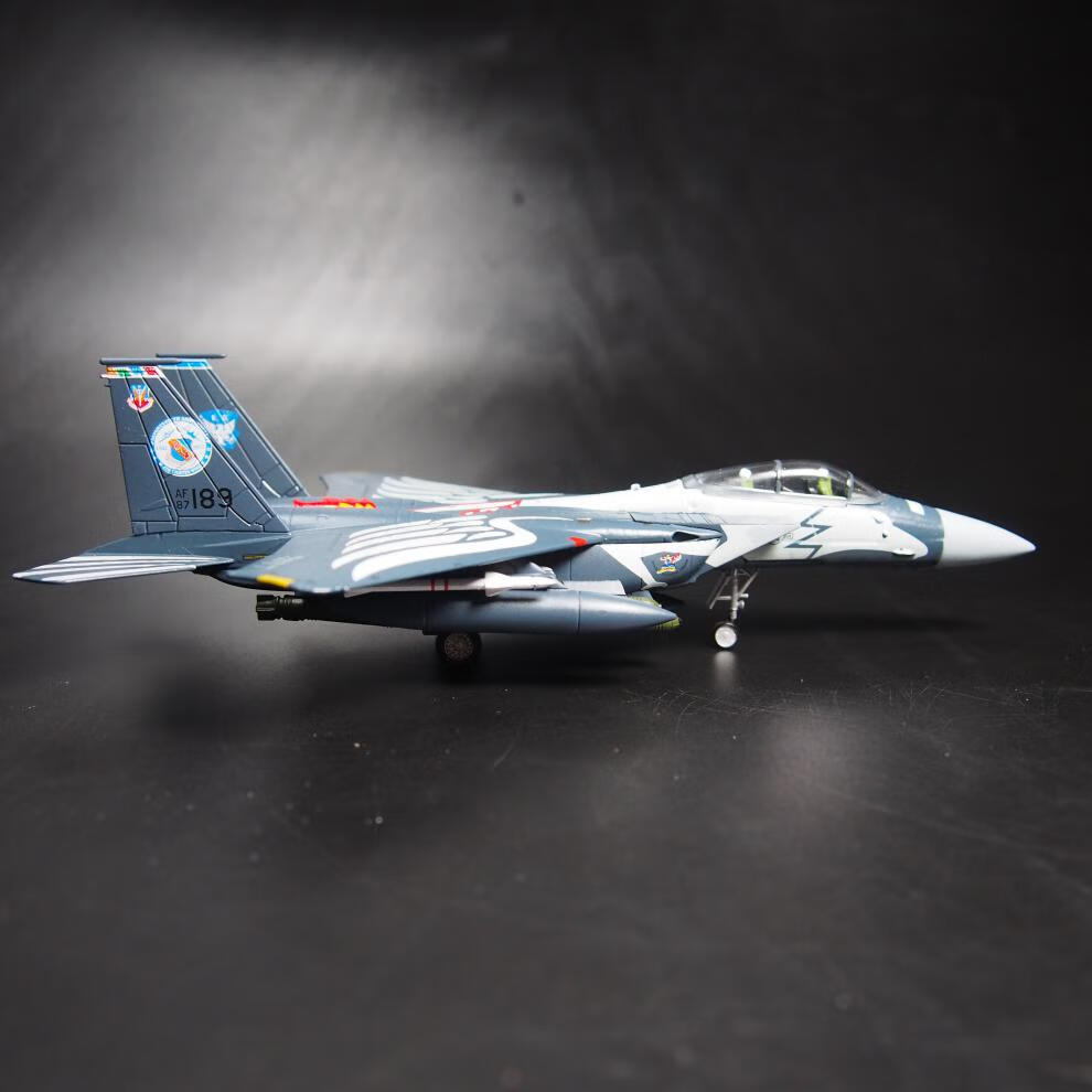 美军f15战斗机模型1100f14飞机摆件合金航模仿真战斗机军事纪念品f14