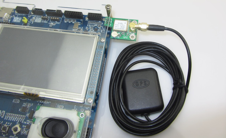 【安富莱f4主板配件】gps模块套件(含3m长带吸盘的gps天线)【图片