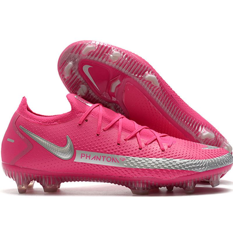 刺客phantomgt高帮ag暗煞cr7内马尔男女fg钉足球鞋人造草tf儿童鞋 黑