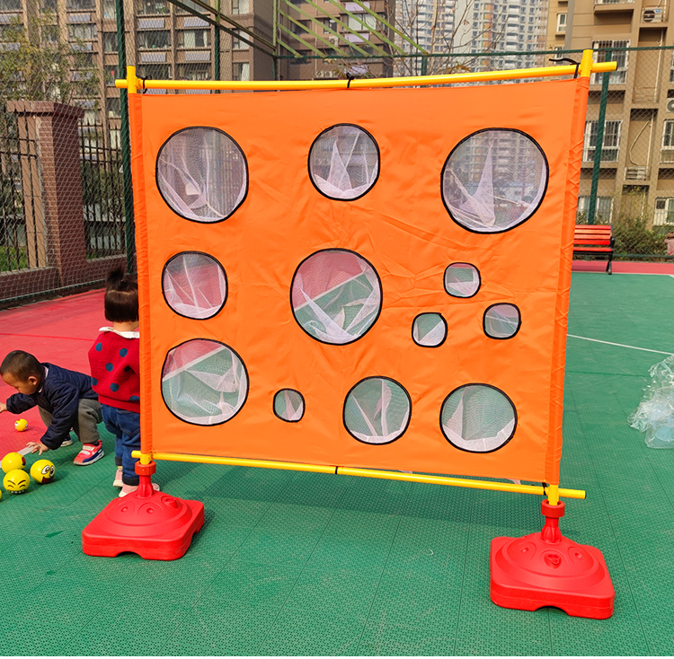 【京选推荐】沙包投掷投准盘网布投球玩具幼儿园感统训练器材户外拓展