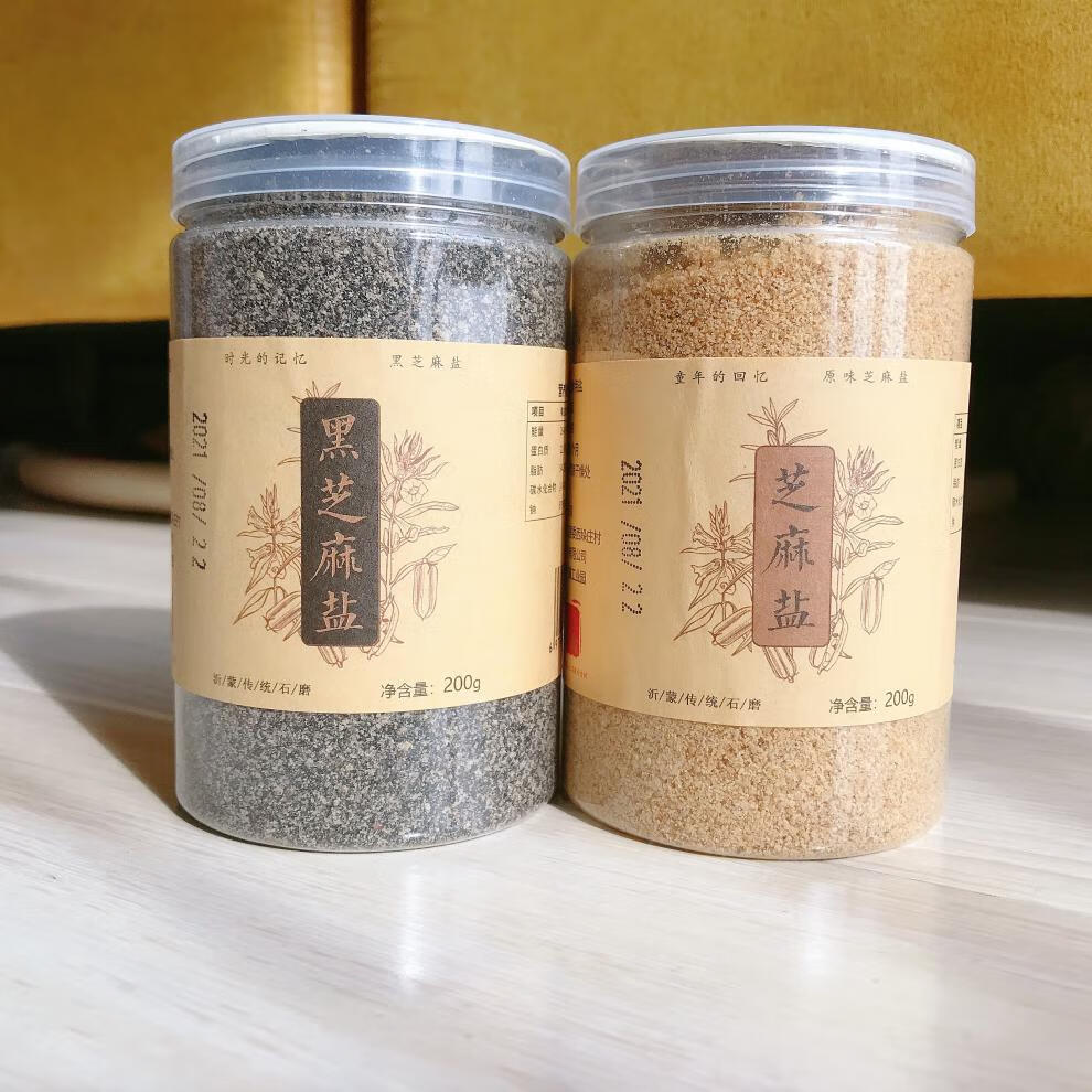 睿馨休闲食品专营店商品编号:10049847546807商品名称:山东芝麻盐黑