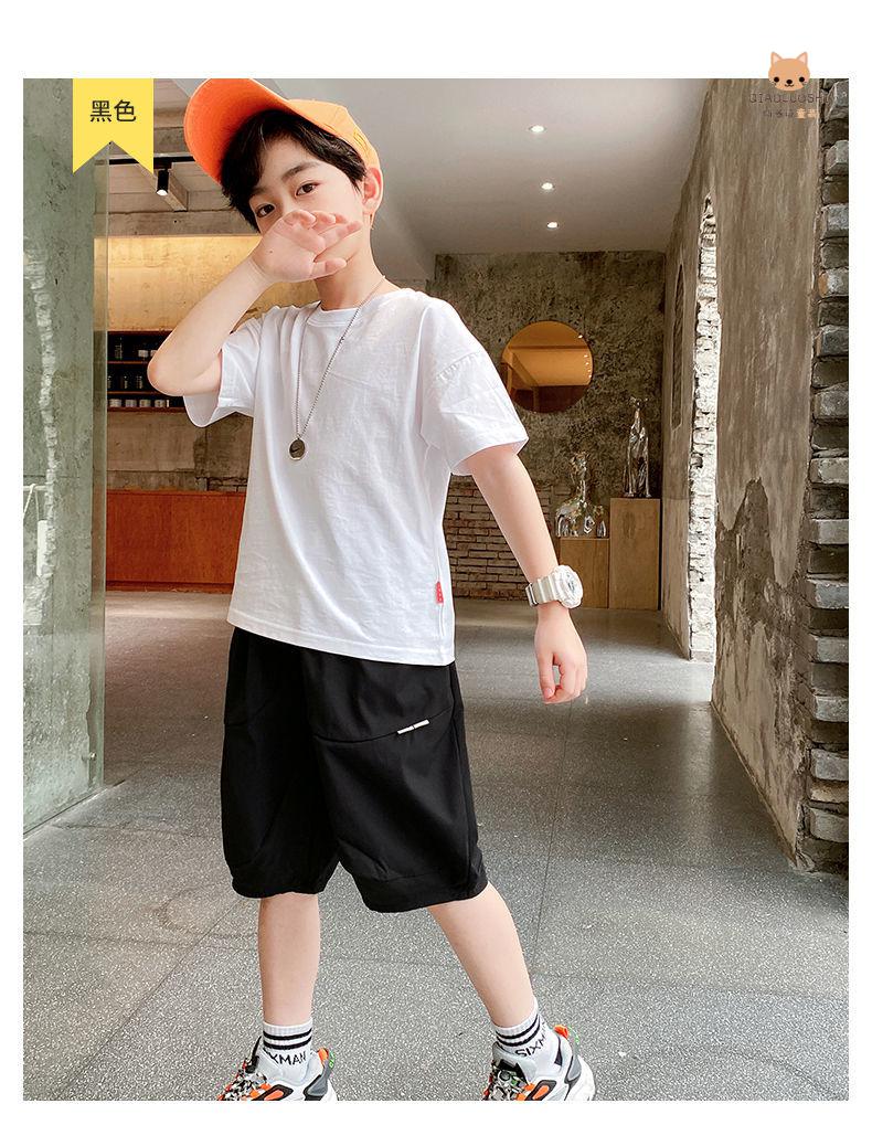 夏季男童短裤适合2-13岁帅气小男孩穿的夏装五分裤新款中大童薄款运动