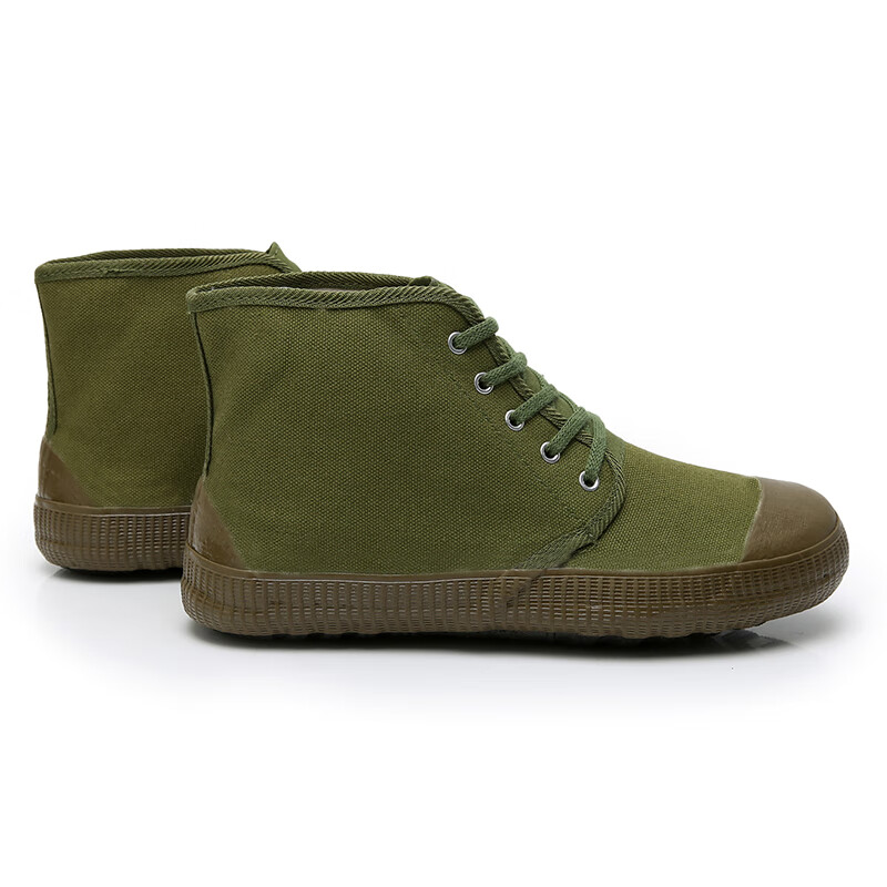 秋冬天农民工农田干活穿的解放劳保鞋特大码加大号高帮加宽加肥黄胶鞋