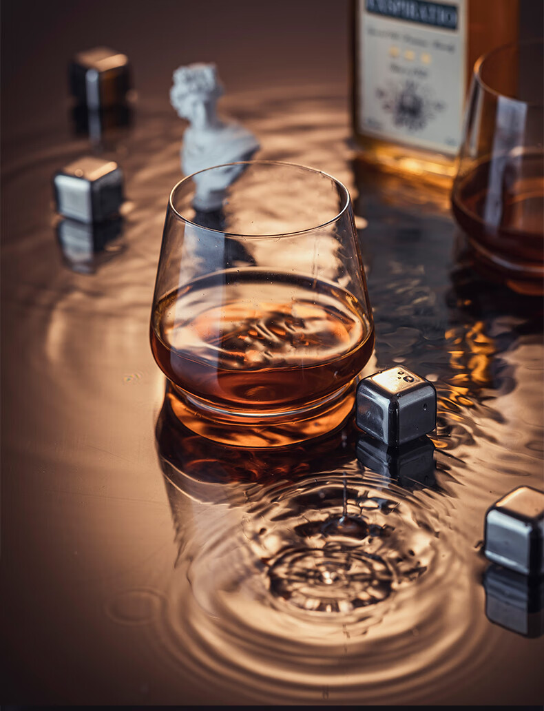 野格酒杯 水晶玻璃酒杯啤酒杯威士忌酒杯洋酒杯子北欧酒吧个性野格