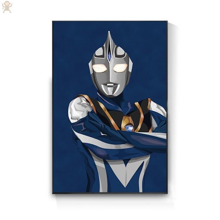 奥特曼海报墙贴奥特曼挂画奥特曼奥特曼墙纸儿童房墙纸壁画2中