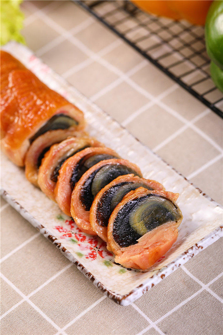 福建鸭皮卷泉州皮蛋卷开袋即食特色冷盘菜下酒菜方便菜酒店中秋食品皮