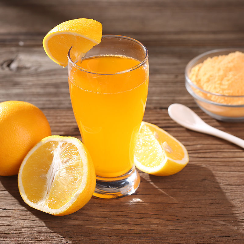 园酸梅汤鲜橙粉固体饮料速溶果汁粉原料冲饮品橙汁粉酸梅粉 鲜橙粉1kg