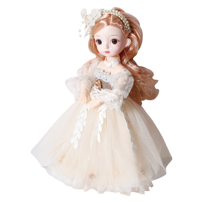 卡趣悠 彤乐芭比娃娃30厘米晚礼服换装洋娃娃过家家小女孩玩具仿真