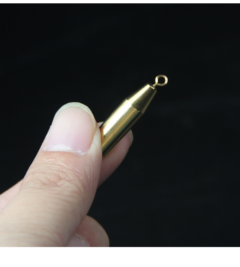 钓跑铅滑铅坠环铅抗走水铜坠德州钓组飞铅坠大物线组渔具配件钓跑铅滑